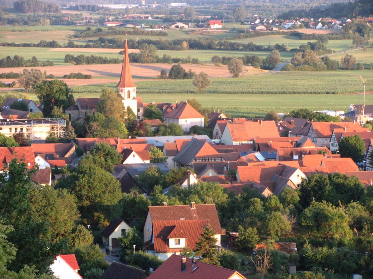 Hochwertiges Ferienhaus Im Romantischen Franken Colmberg ภายนอก รูปภาพ
